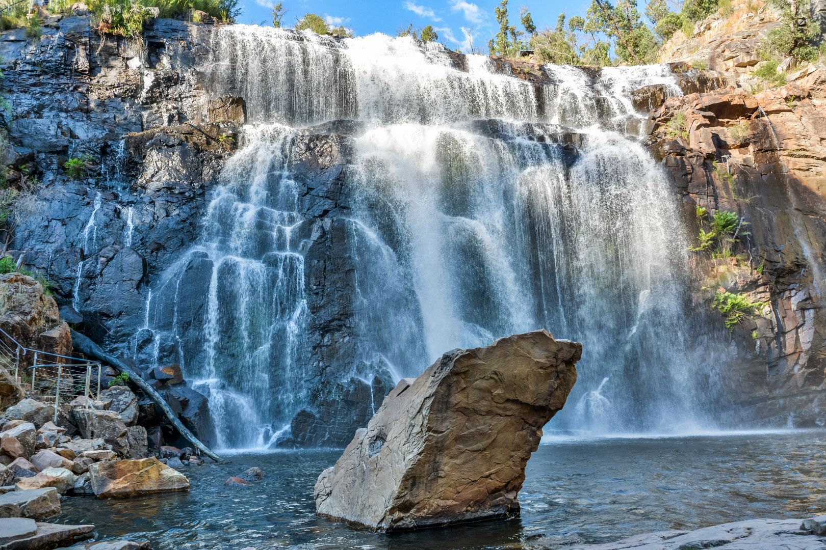 MacKenzie Waterfalls in the Grampians region of Victoria, Australia.